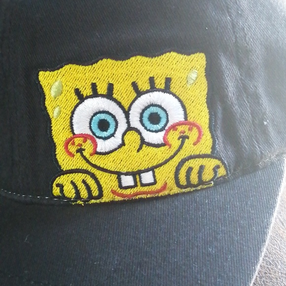 🍁Spongebob squarepants black cap unisex - Picture 3 of 4